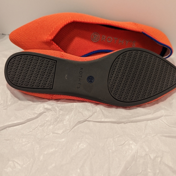 Rothy's The Point Persimmon W8 - Picture 4 of 7